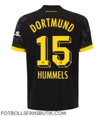 Borussia Dortmund Mats Hummels #15 Replika Bortatröja 2023-24 Kortärmad